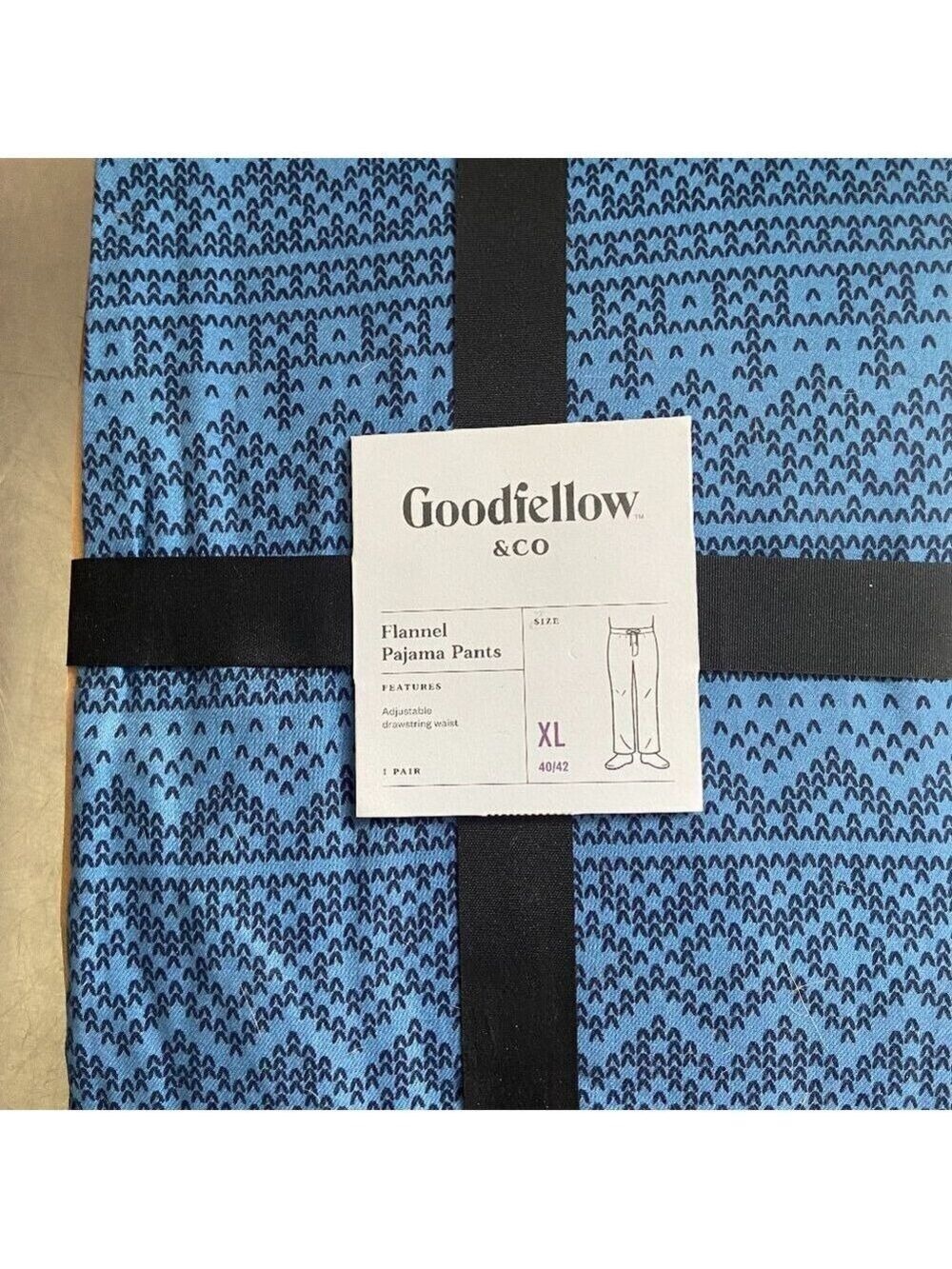 Goodfellow & Co Blue Flannel PJ Pants